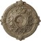 Ekena Millwork Hamilton Ceiling Medallion (Fits Canopies up to 3 3/4"), 17 3/8"OD x 1 3/4"P, Gobi Desert Crackle CM17HAGDC - alternate 1